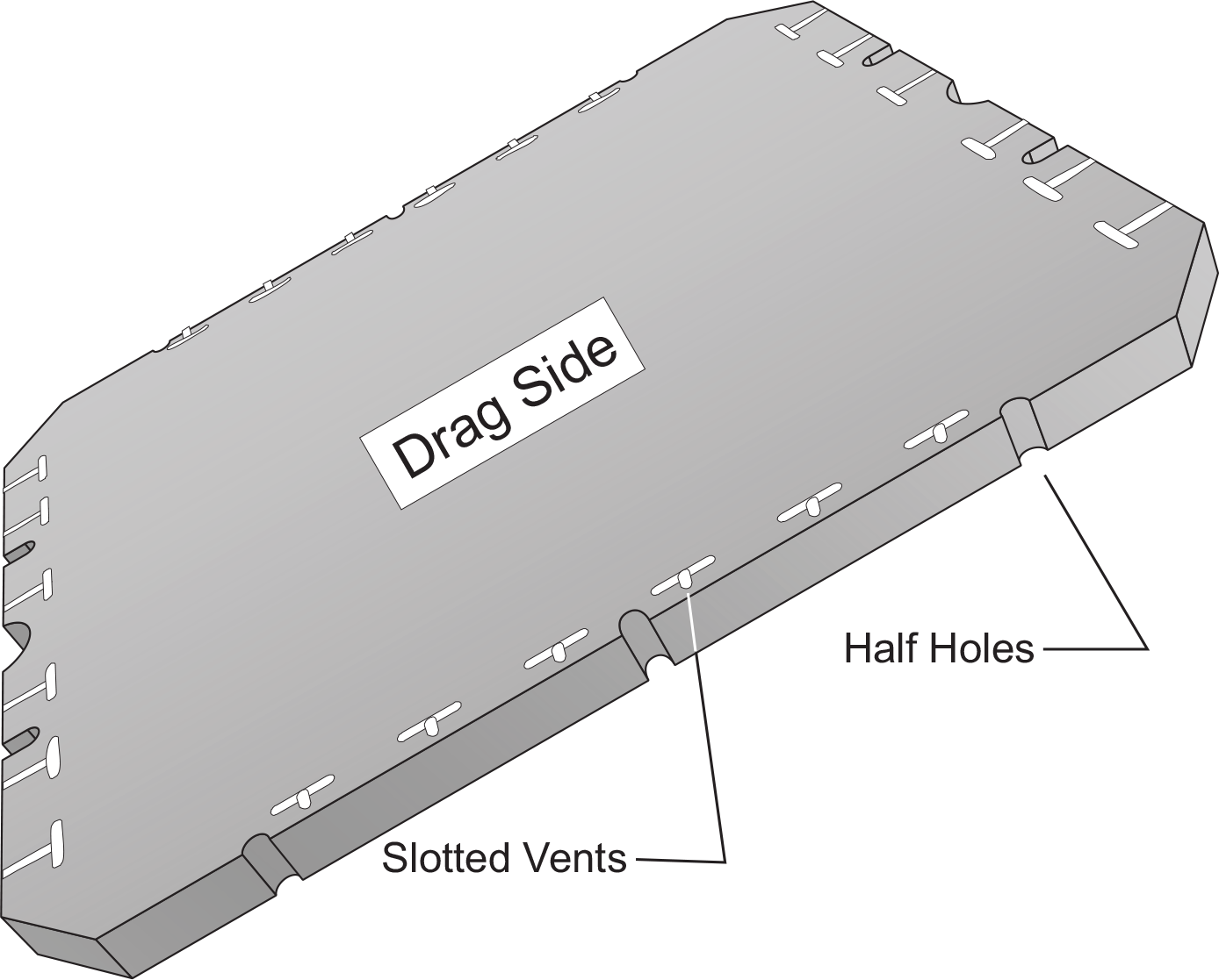 Auxiliary Parts Catalog Pattern Plate