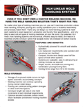 Hunter Linear Mold Handling Brochure