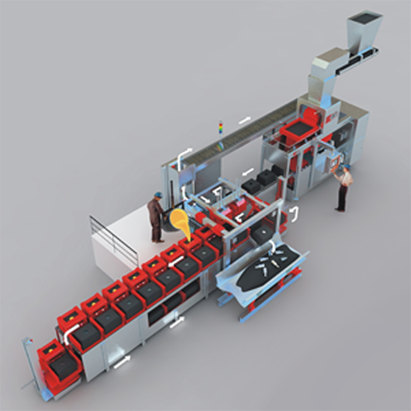 Hunter Linear Mold Handling System: Type II